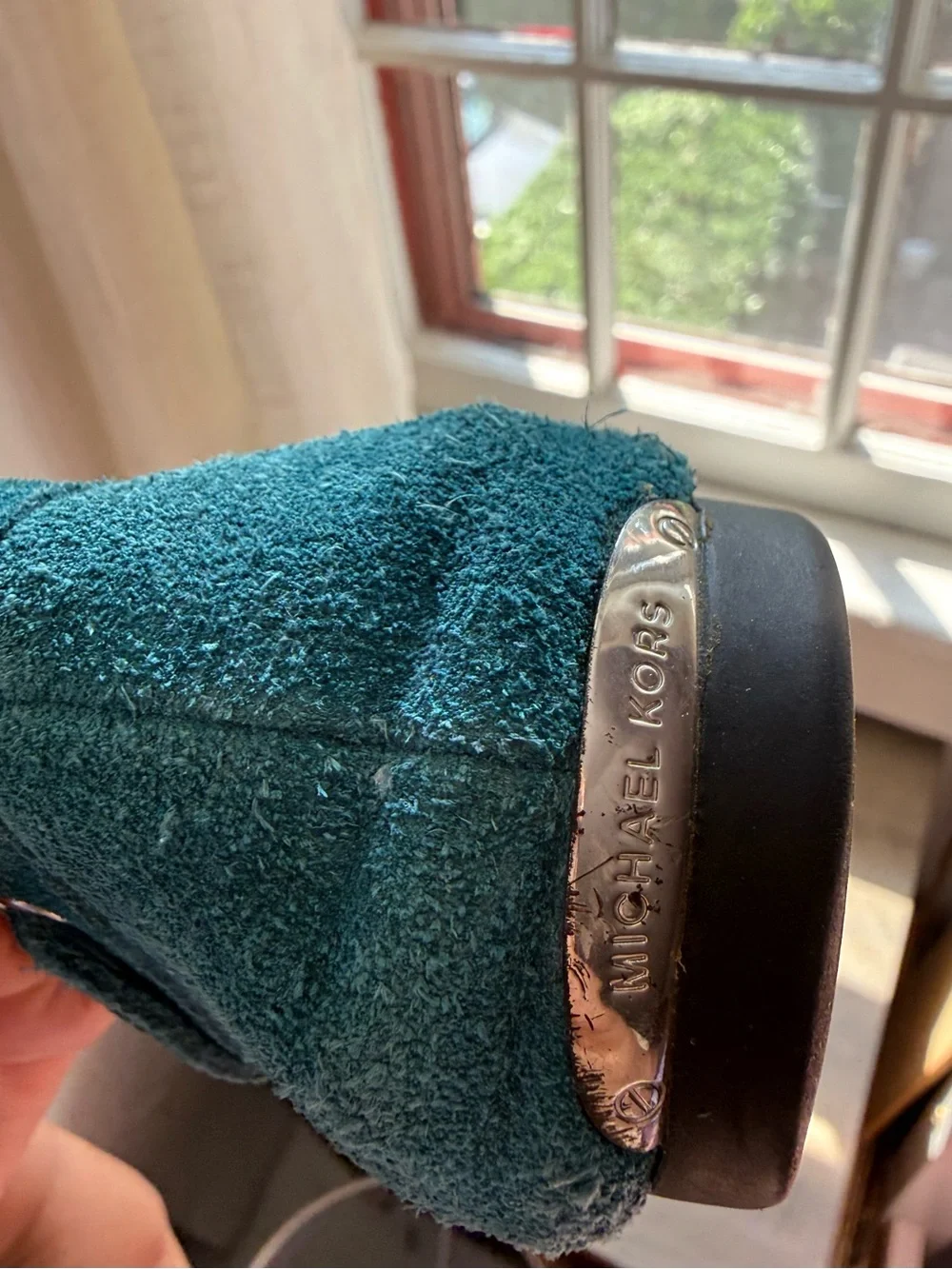 Teal Suede Women's Moccasin Loafers - Comfortable Everyday Slip-Ons